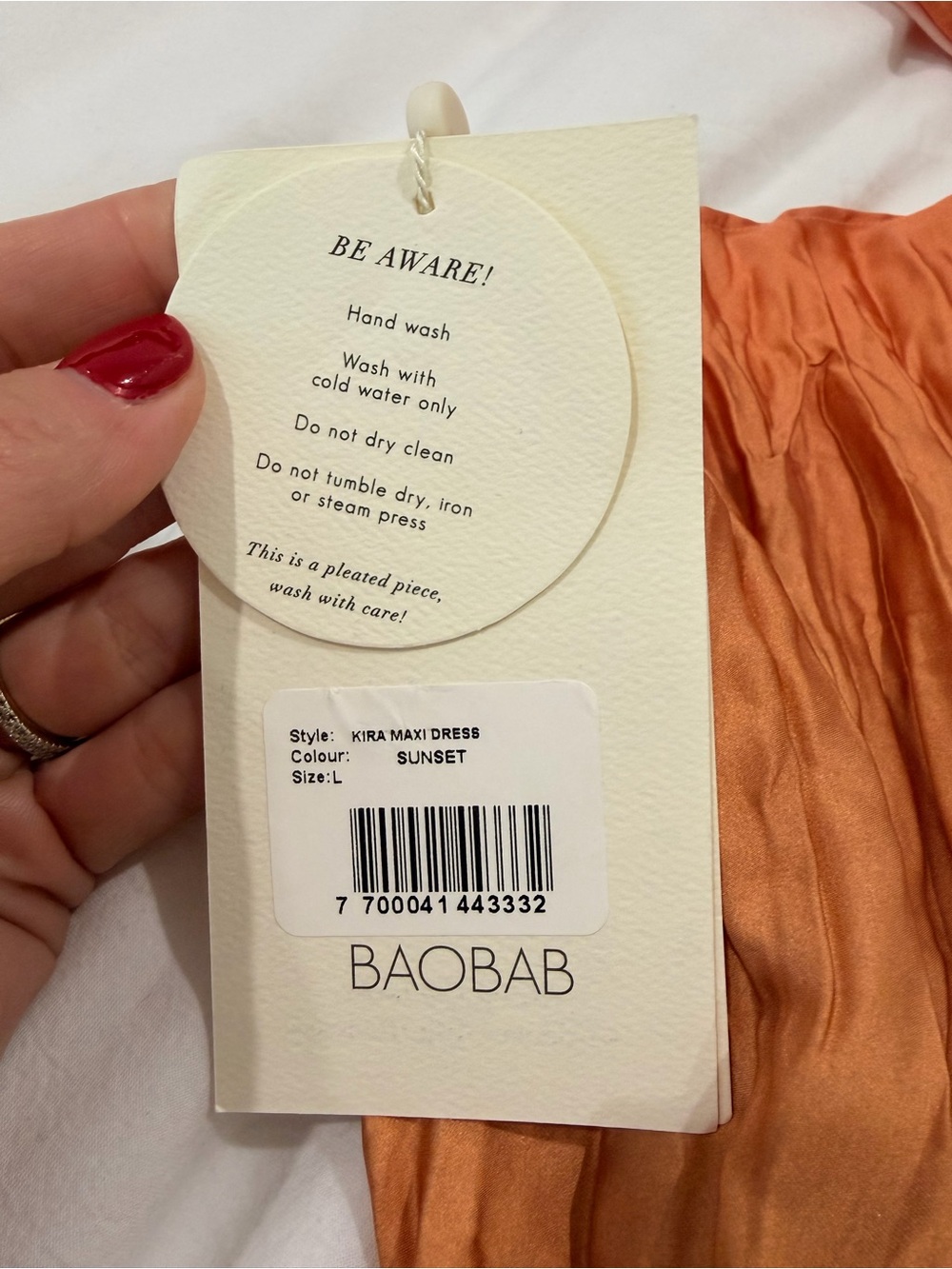 Baobab Collection Kira Maxi Dress in Sunset - Picture 5 of 5